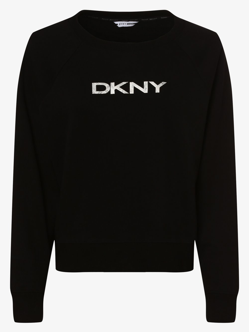 DKNY - Damska bluza nierozpinana, czarny