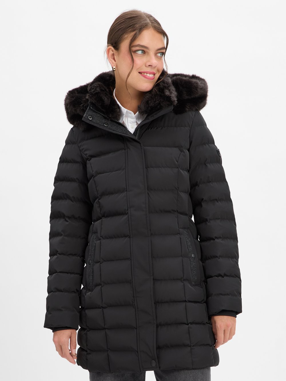 Wellensteyn Steppmantel Damen schwarz, S