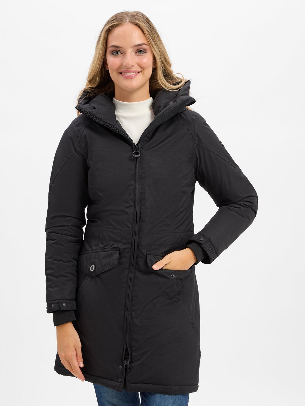 Wellensteyn Funktionsparka Damen schwarz, XXL