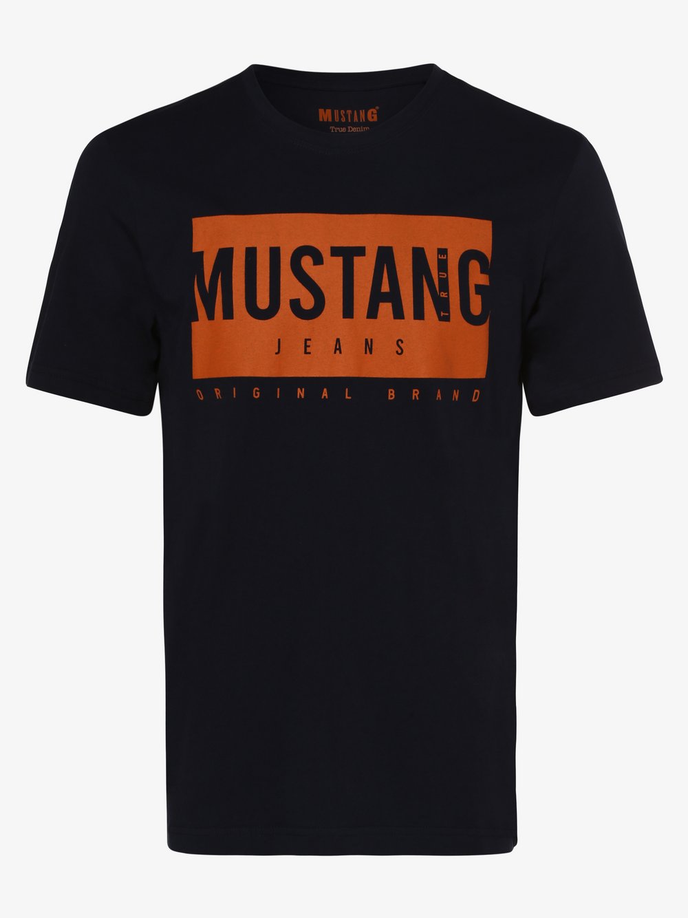 Mustang - T-shirt męski – Alex, niebieski