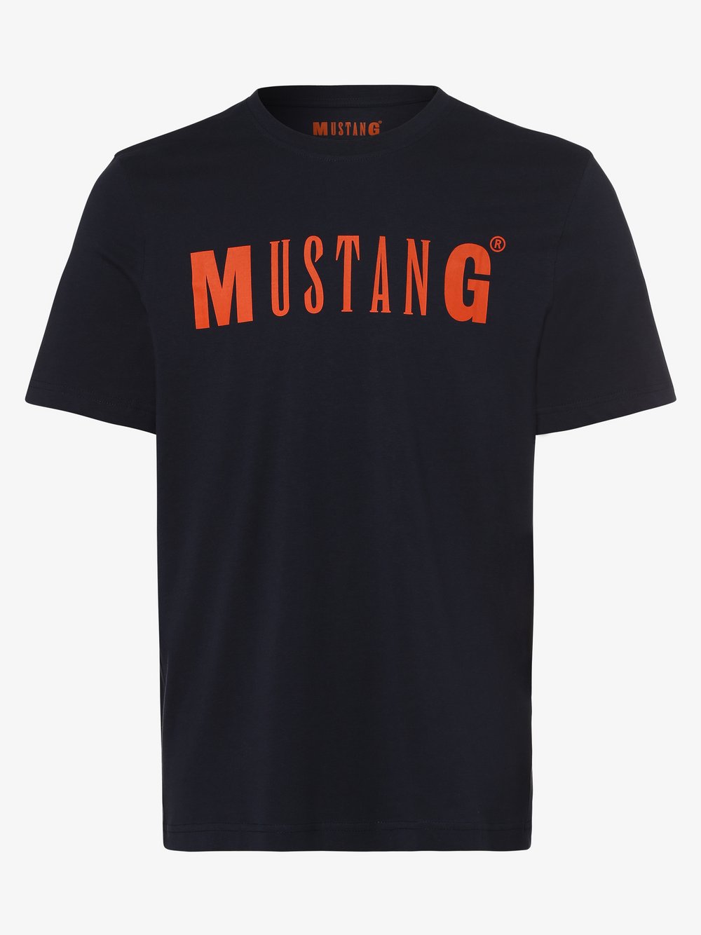 Mustang - T-shirt męski – Alex C, niebieski