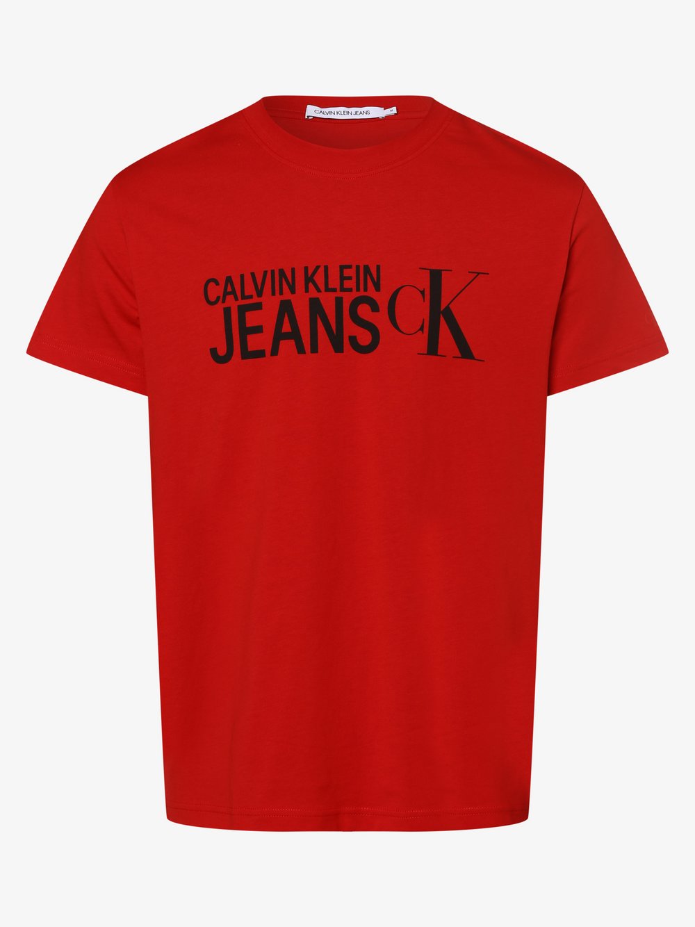 Calvin Klein Jeans - T-shirt męski, czerwony