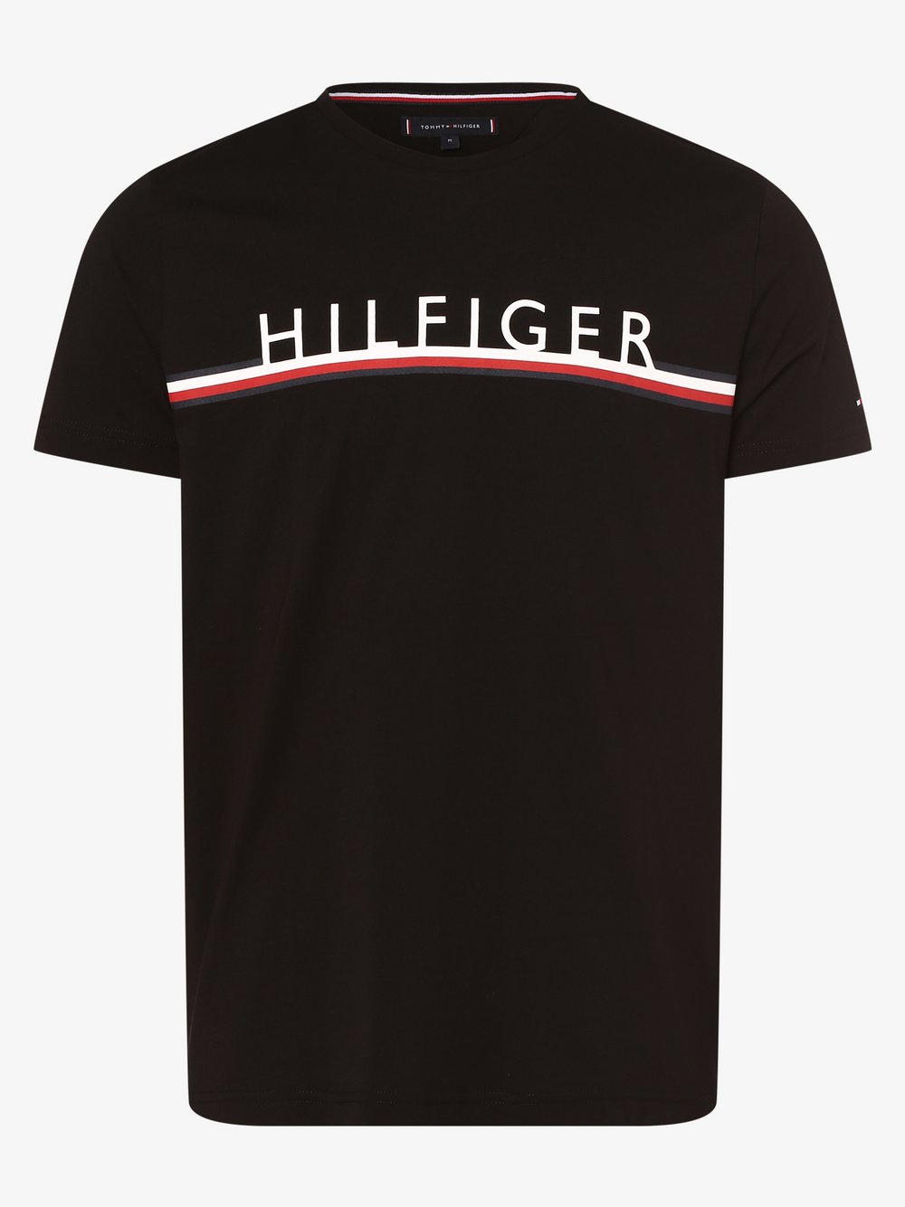 Tommy Hilfiger - T-shirt męski, czarny