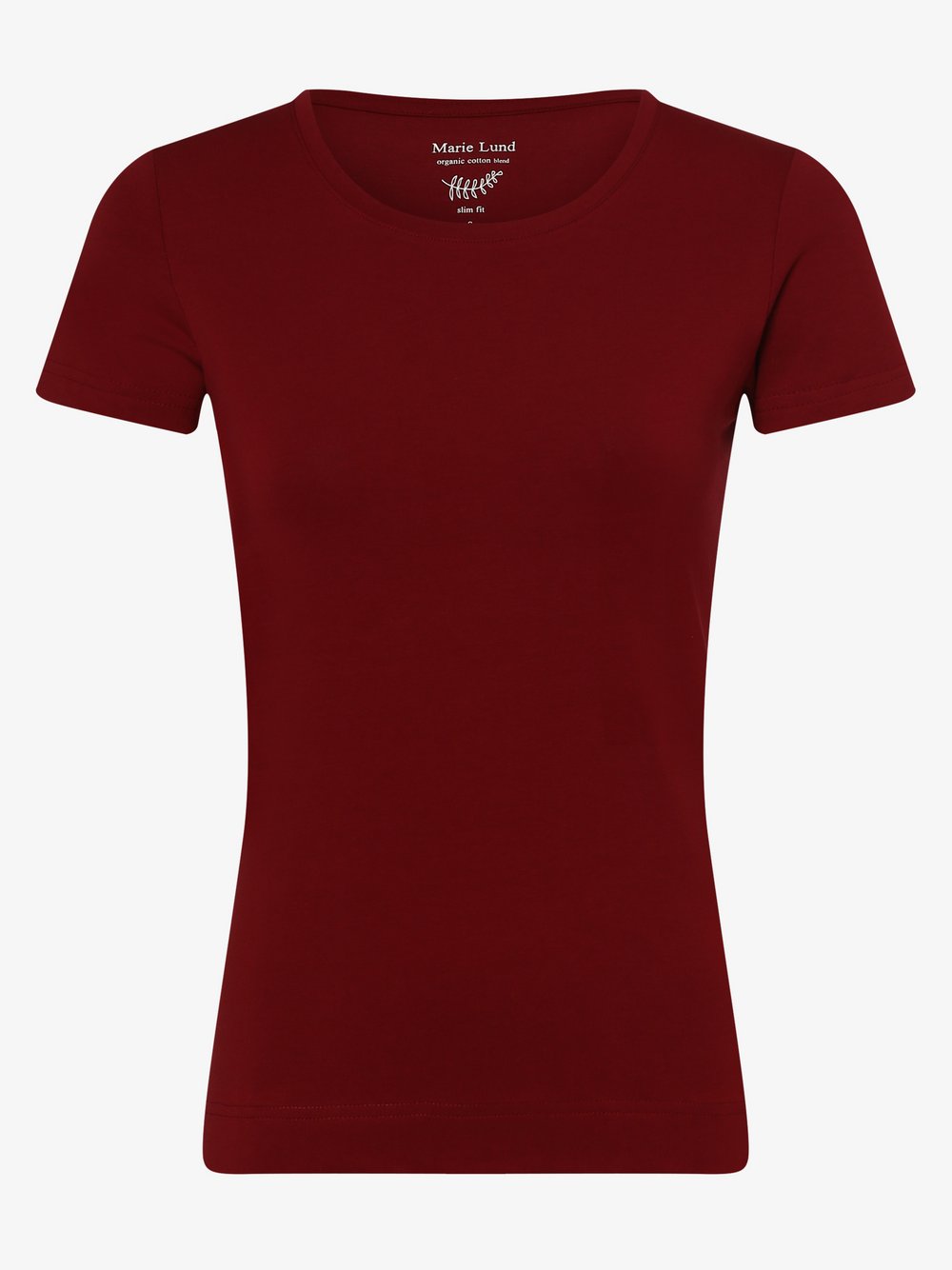 Marie Lund - T-shirt damski, czerwony