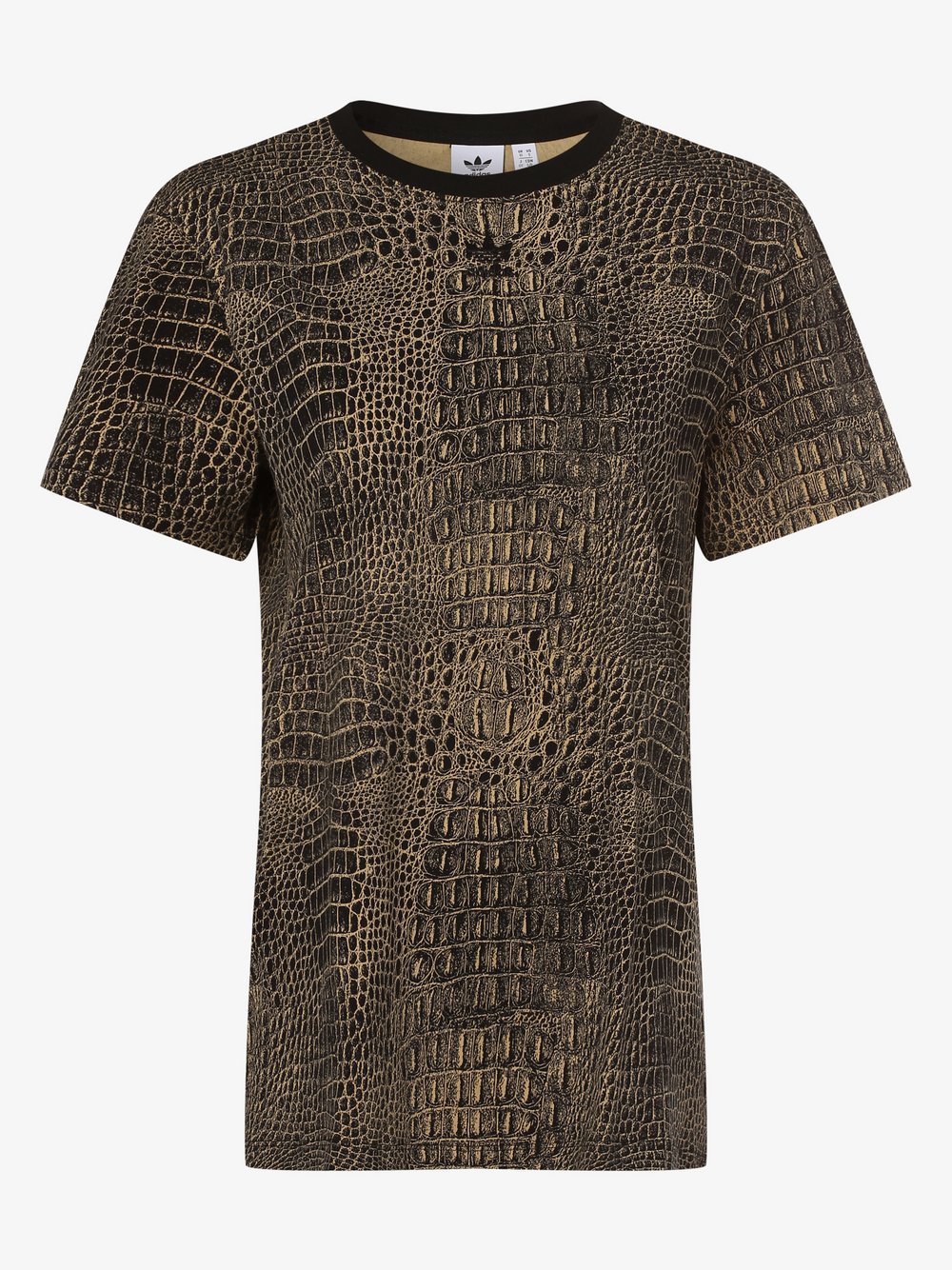 Adidas Originals - T-shirt damski, brązowy