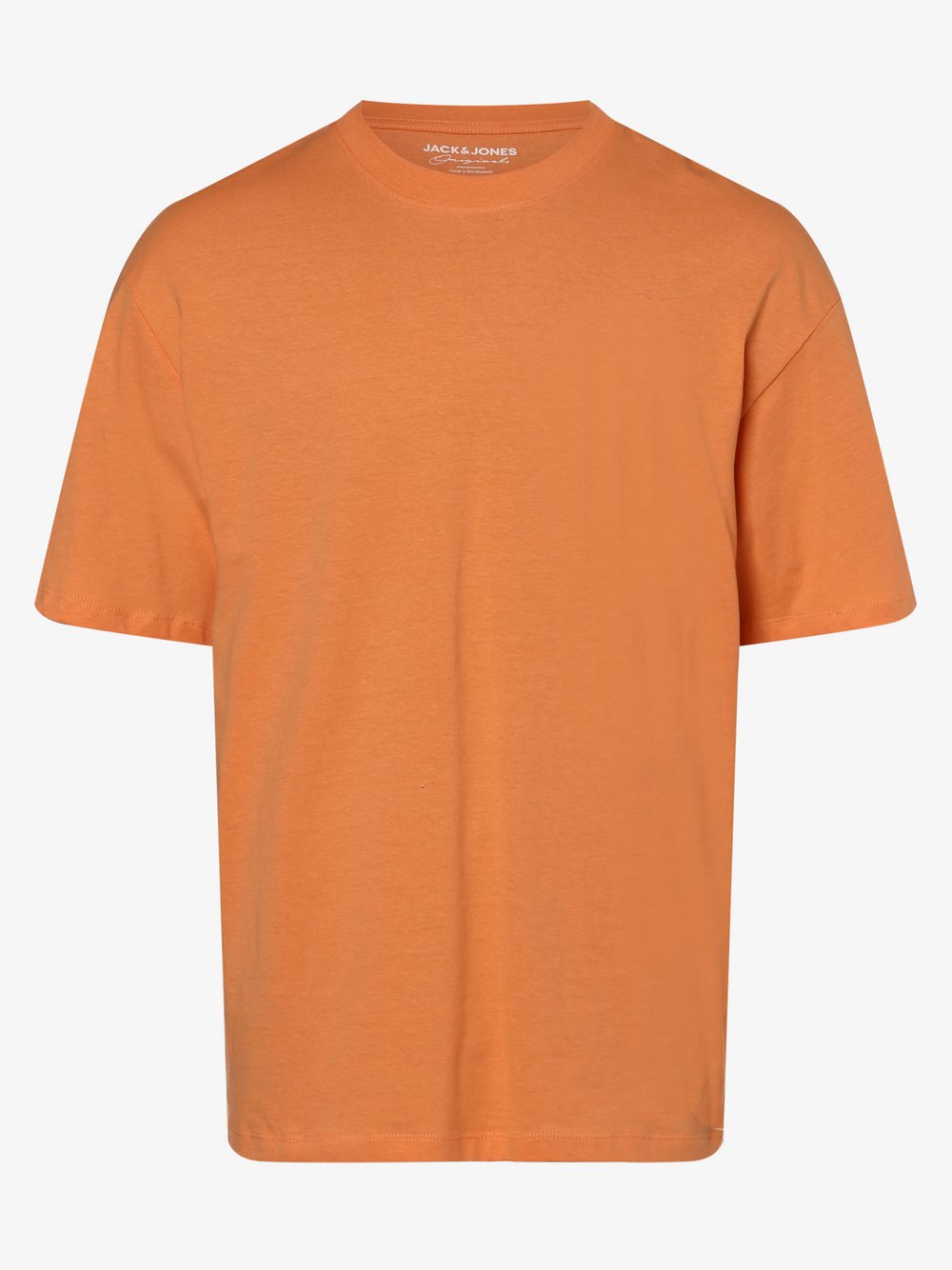 Jack & Jones - T-shirt męski – JORBrink, pomarańczowy