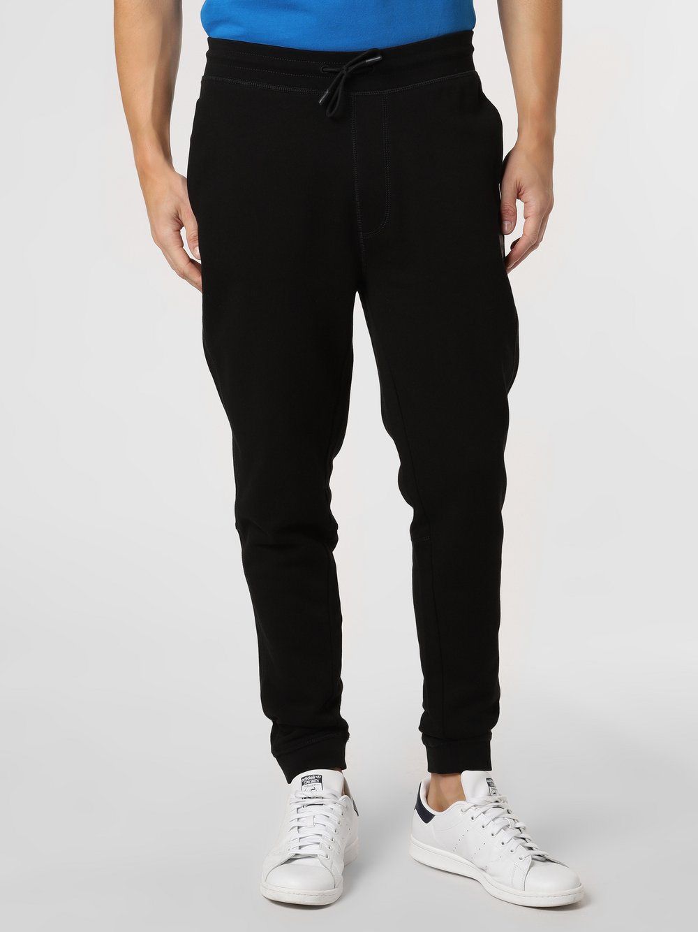 BOSS Casual - Spodnie dresowe męskie – Sestart 1, czarny