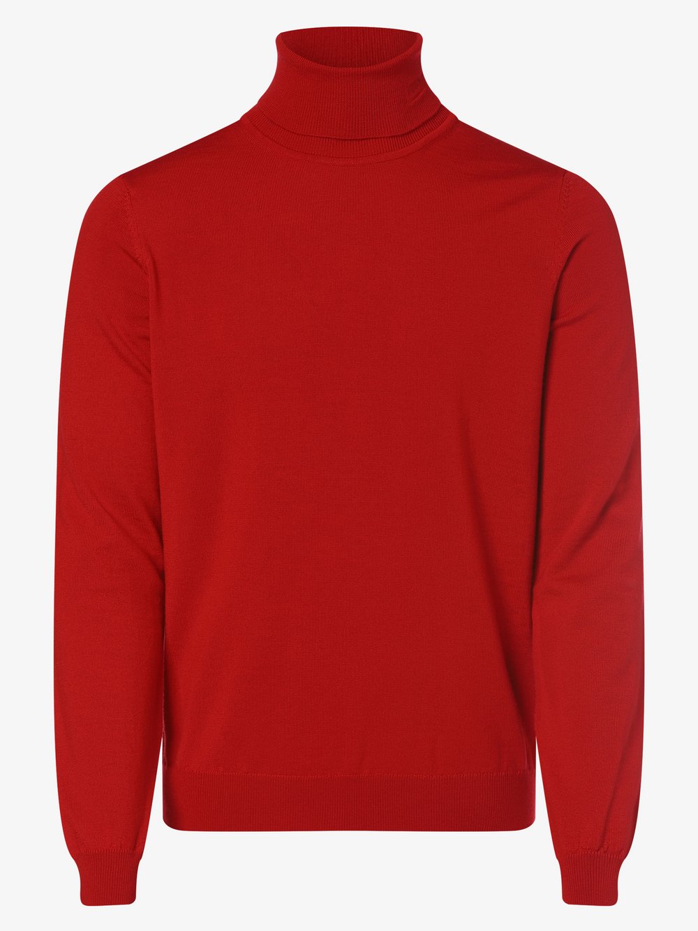 HUGO - Sweter męski – San Thomas 3, czerwony