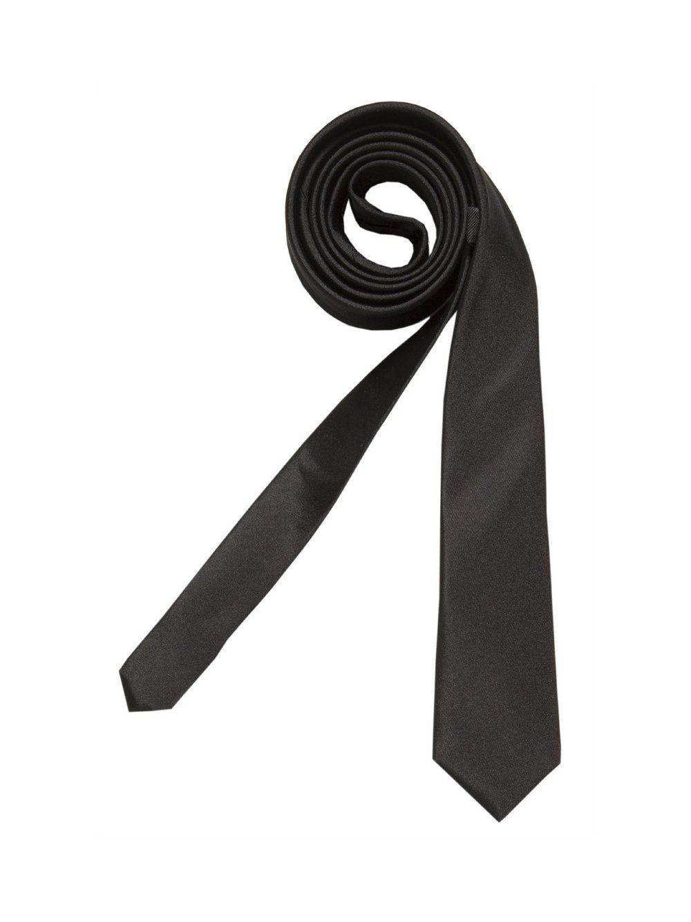 Seidensticker Krawatte Herren schwarz, ONE SIZE
