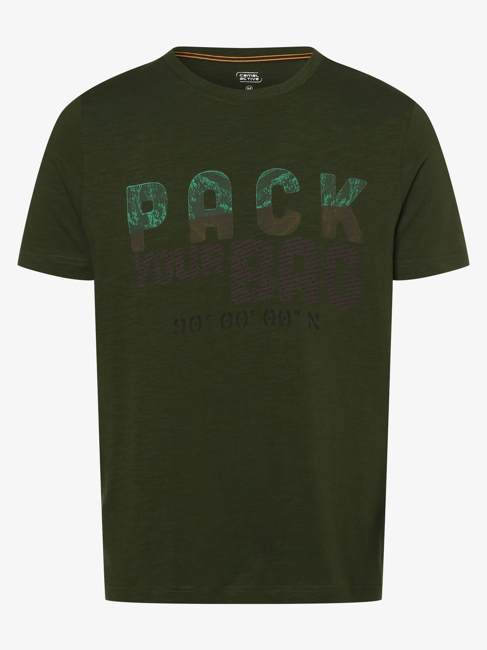 Camel Active - T-shirt męski, zielony