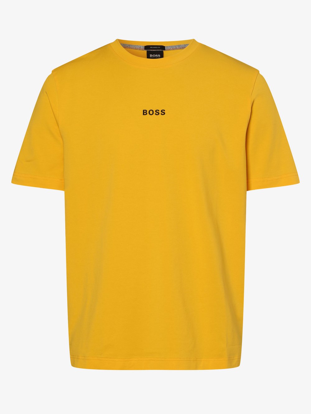 BOSS Casual - T-shirt męski – TChup 1, żółty