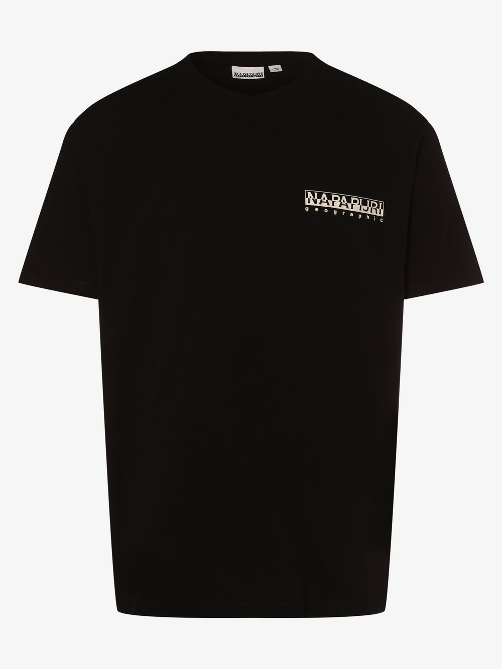 Napapijri - T-shirt męski – S-Latemar, czarny