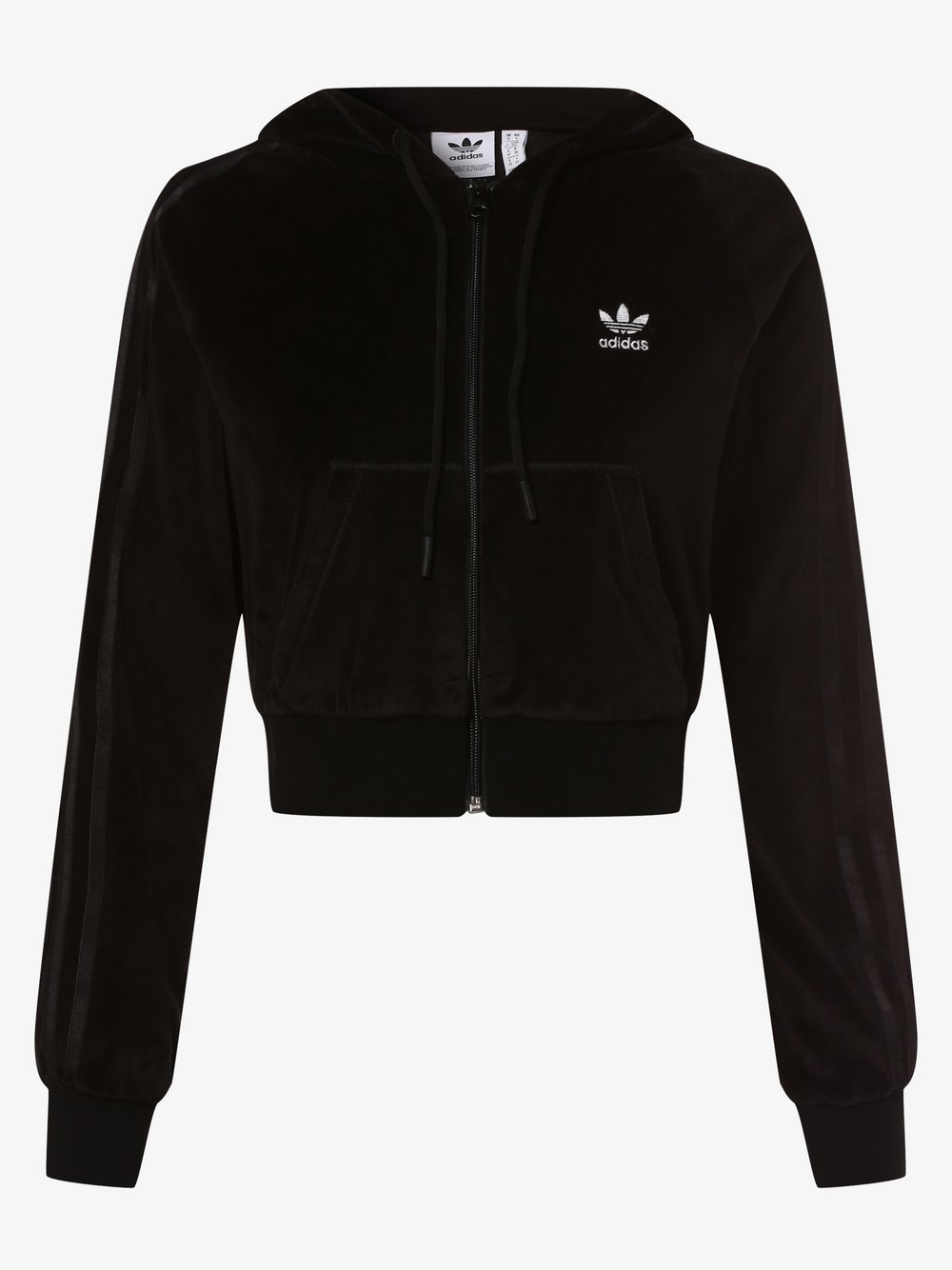 Adidas Originals - Damska kurtka z kapturem, czarny