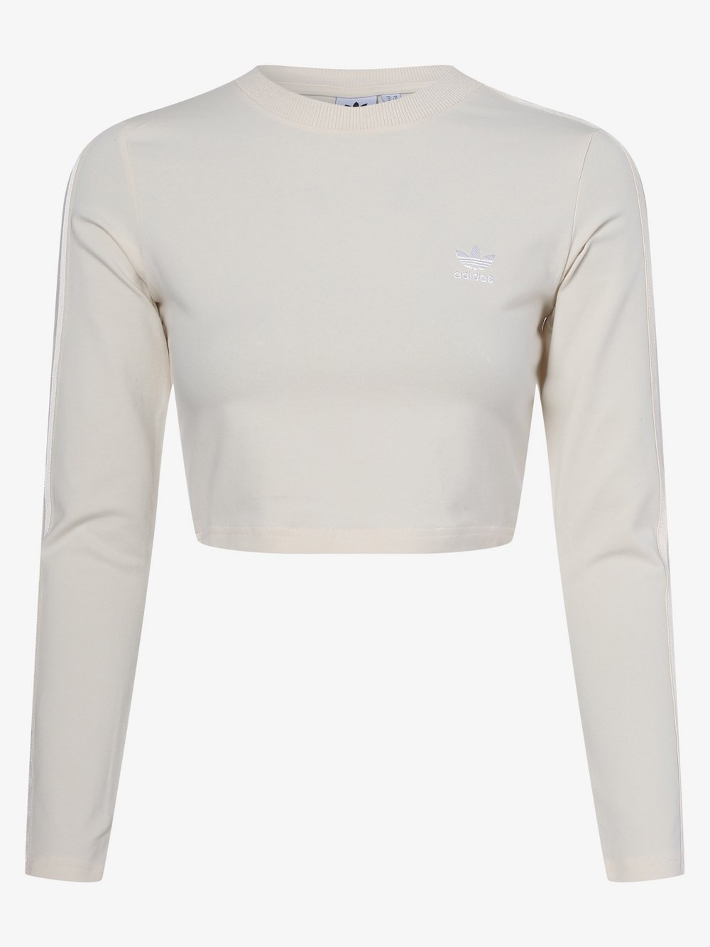 Adidas Originals - Damska koszulka z długim rękawem, biały