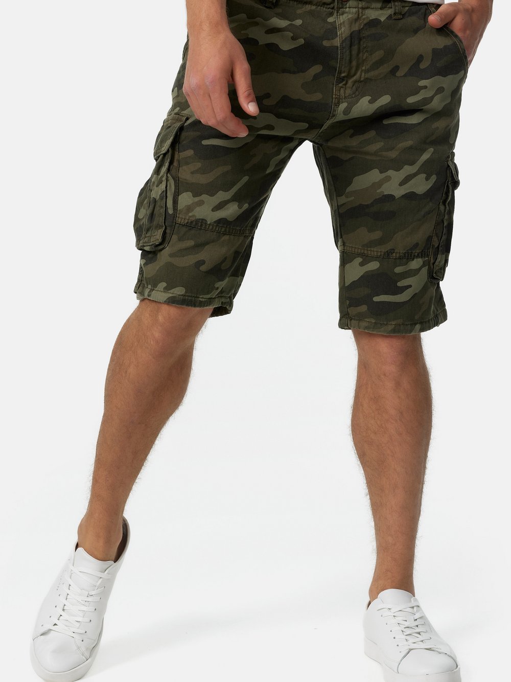 Indicode Shorts Cargo Herren Baumwolle mehrfarbig, XXXL