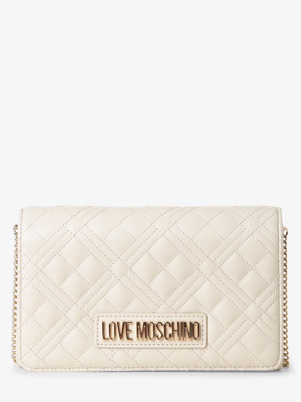 Love Moschino - Damska torebka na ramię, beżowy