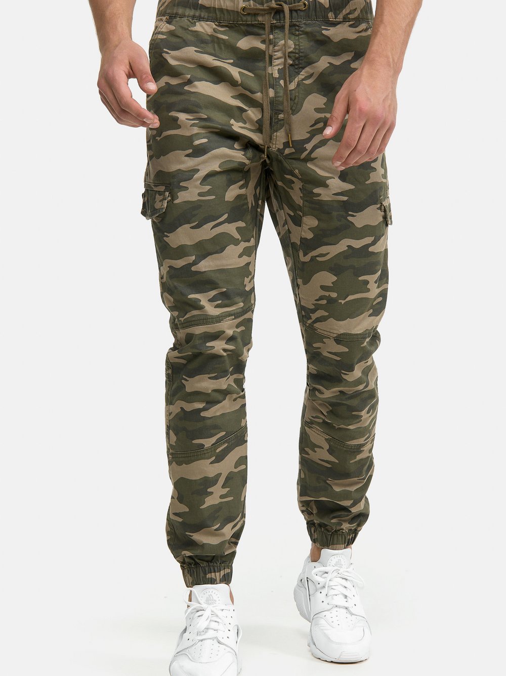 Indicode Cargohose Herren Baumwolle mehrfarbig, L