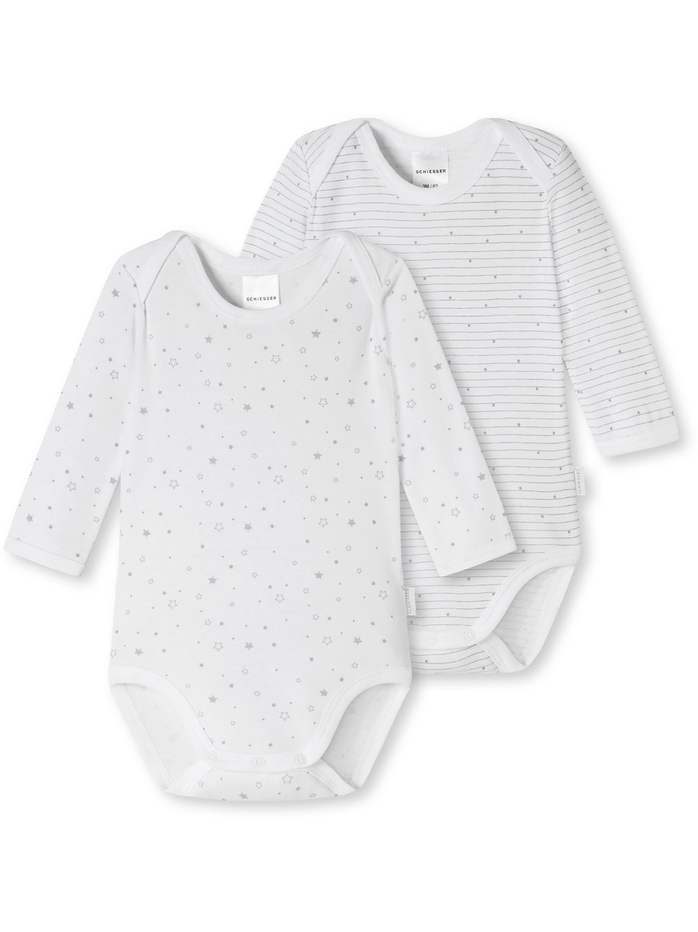 Schiesser Baby Bodies  Mädchen Jersey mehrfarbig bedruckt, 104