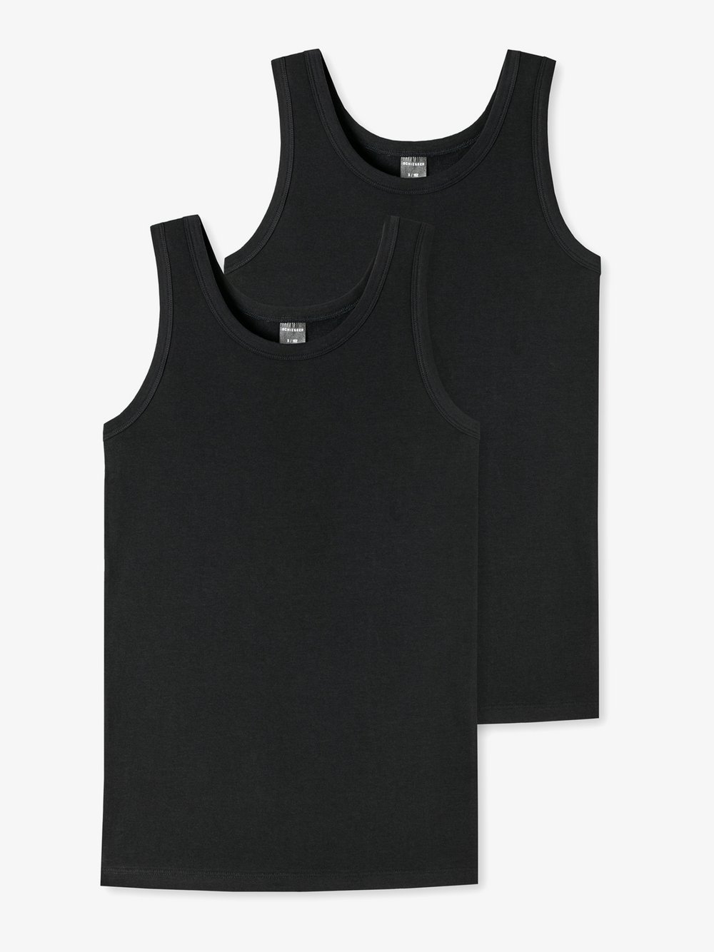 Schiesser Tank-Tops  Jungen Jersey schwarz, 152