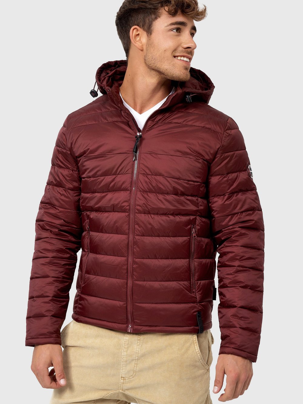 Indicode Jacke Herren rot, XXL