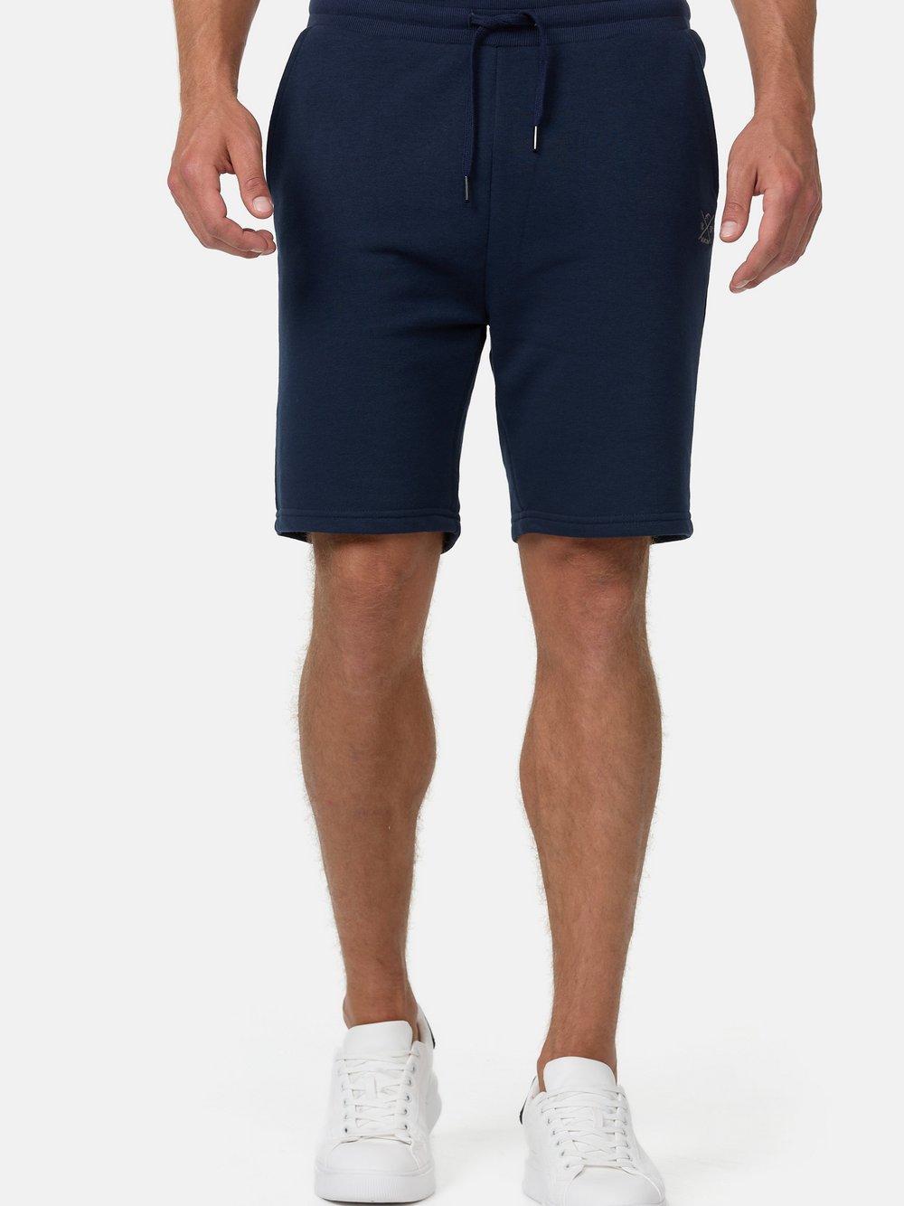 Indicode Shorts Sweat Herren Baumwolle blau, XL