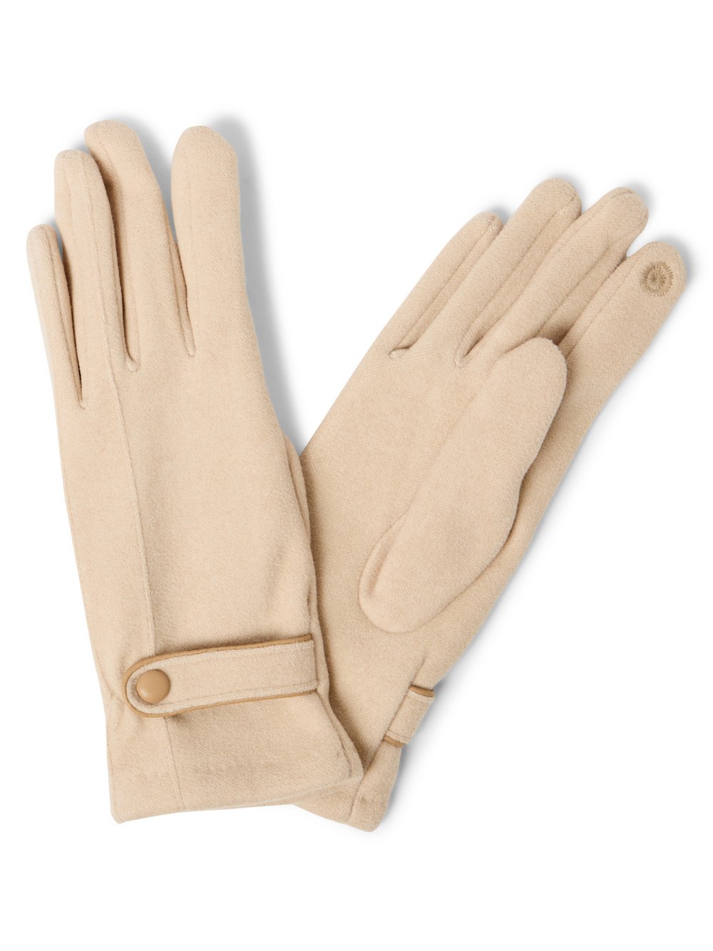 EEM Handschuhe Damen Polyamid beige, S