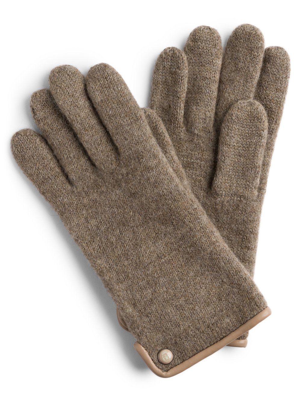 ROECKL Handschuhe Damen Schurwolle braun, 7.5