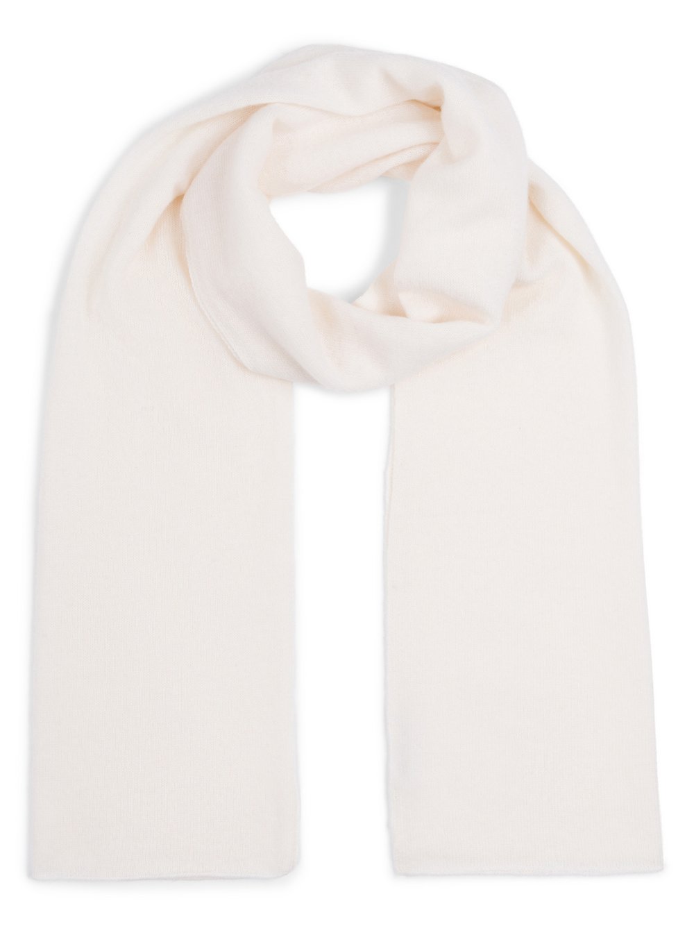 Marie Lund Pure Cashmere Schal Damen beige, ONE SIZE