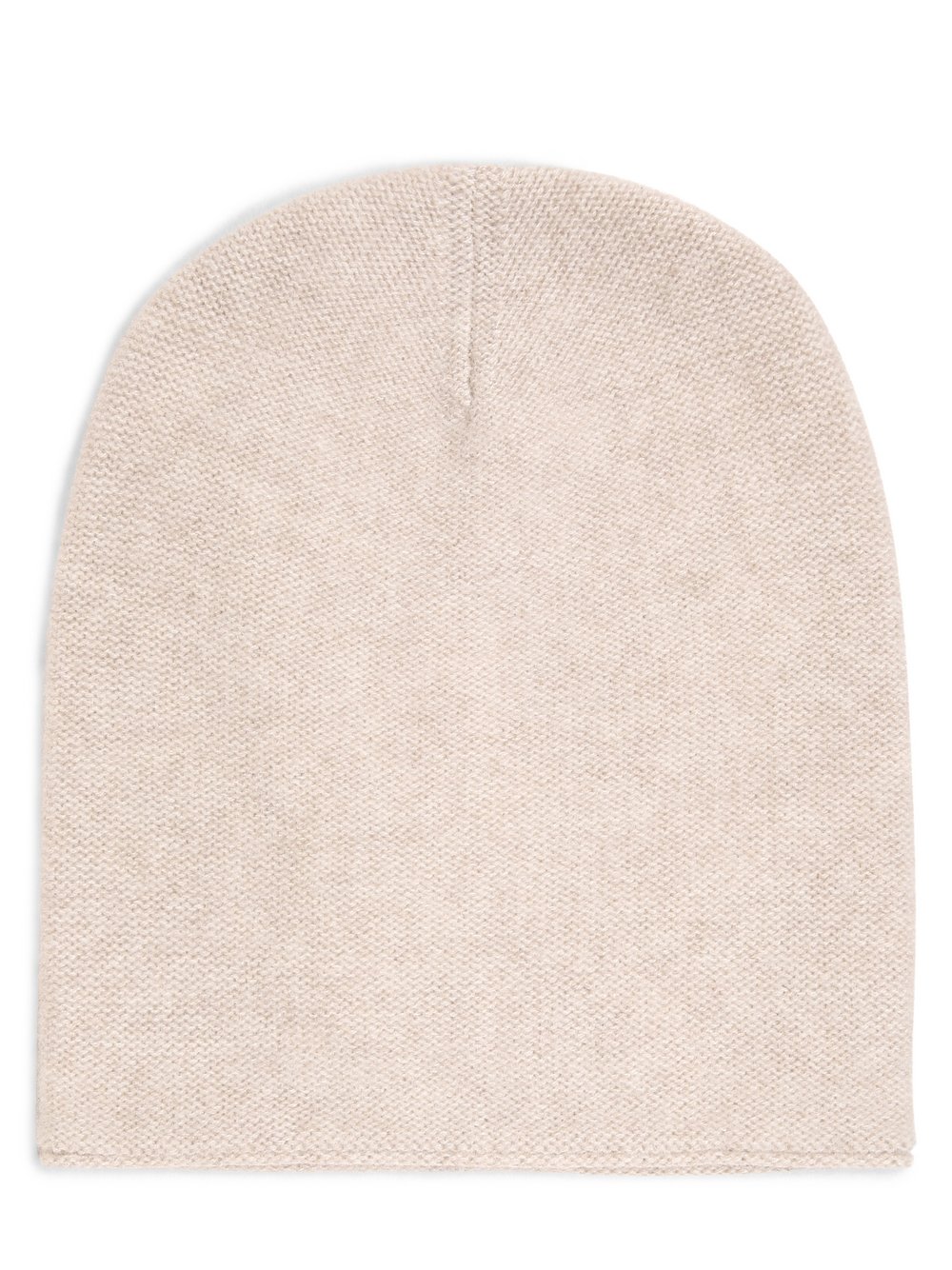 Marie Lund Pure Cashmere Mütze Damen beige, ONE SIZE