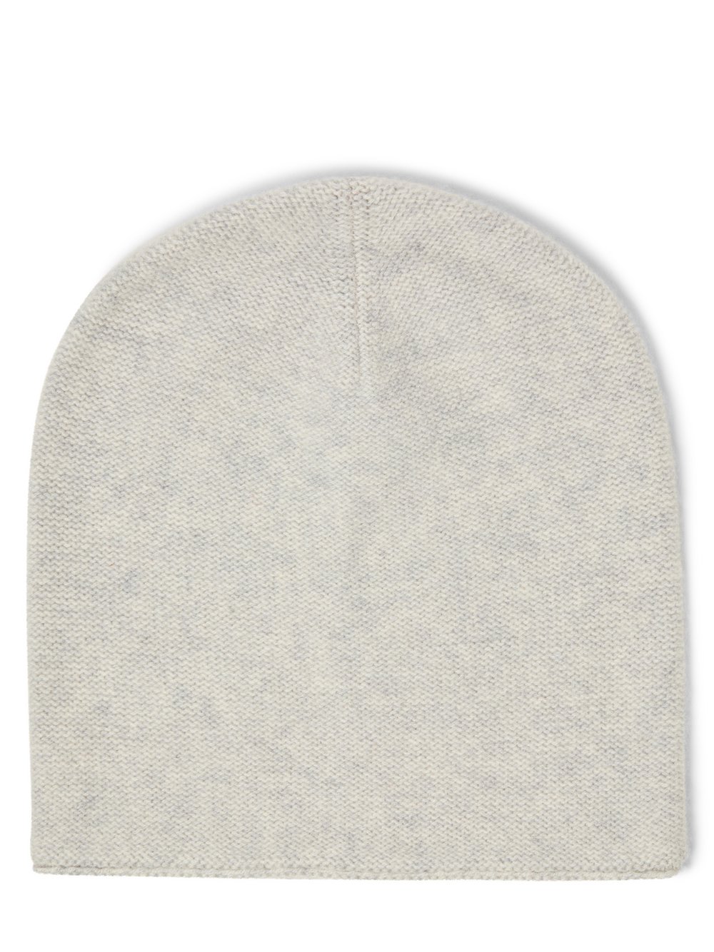 Marie Lund Pure Cashmere Mütze Damen grau meliert, ONE SIZE