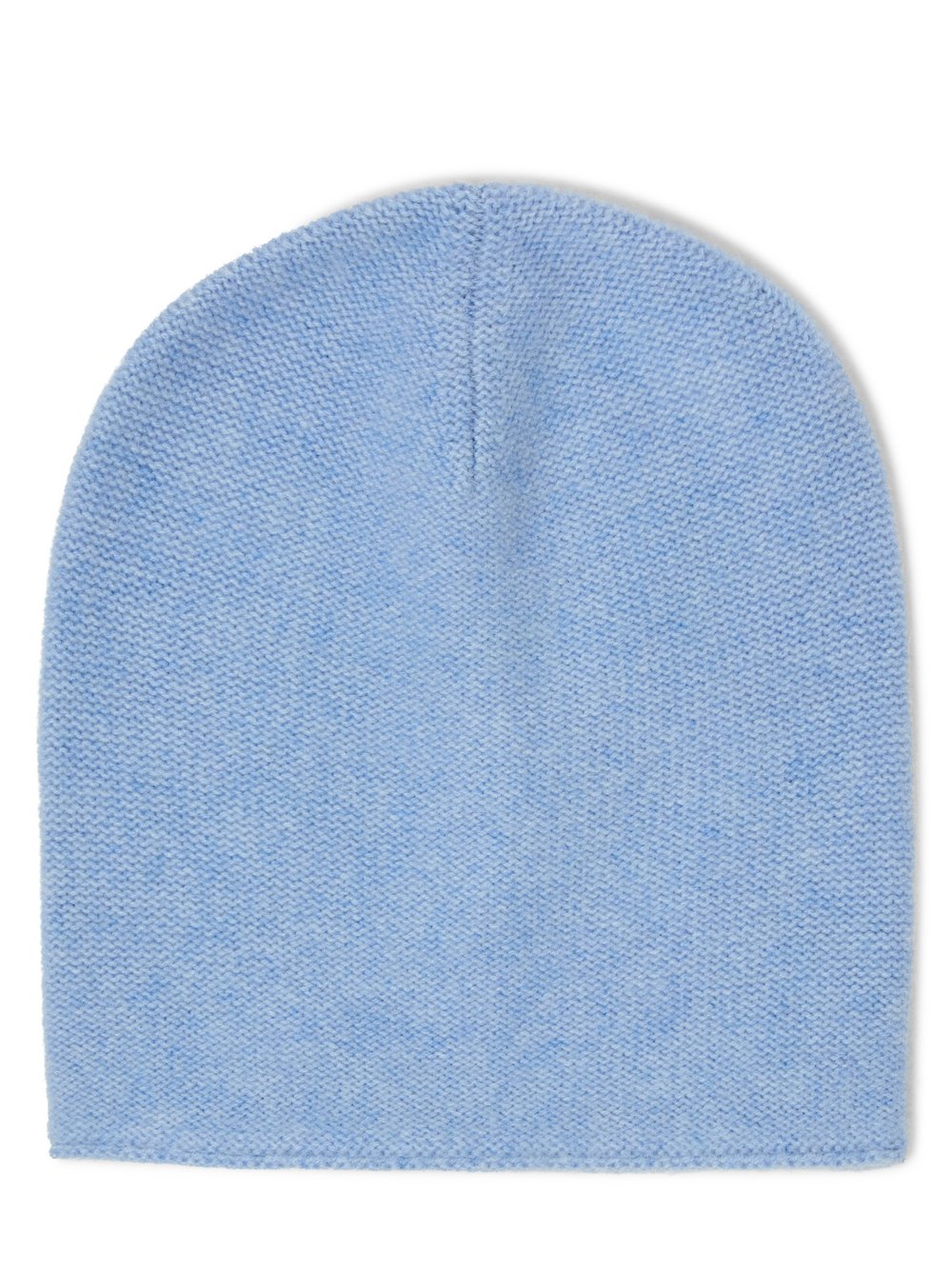 Marie Lund Pure Cashmere Mütze Damen blau meliert, ONE SIZE