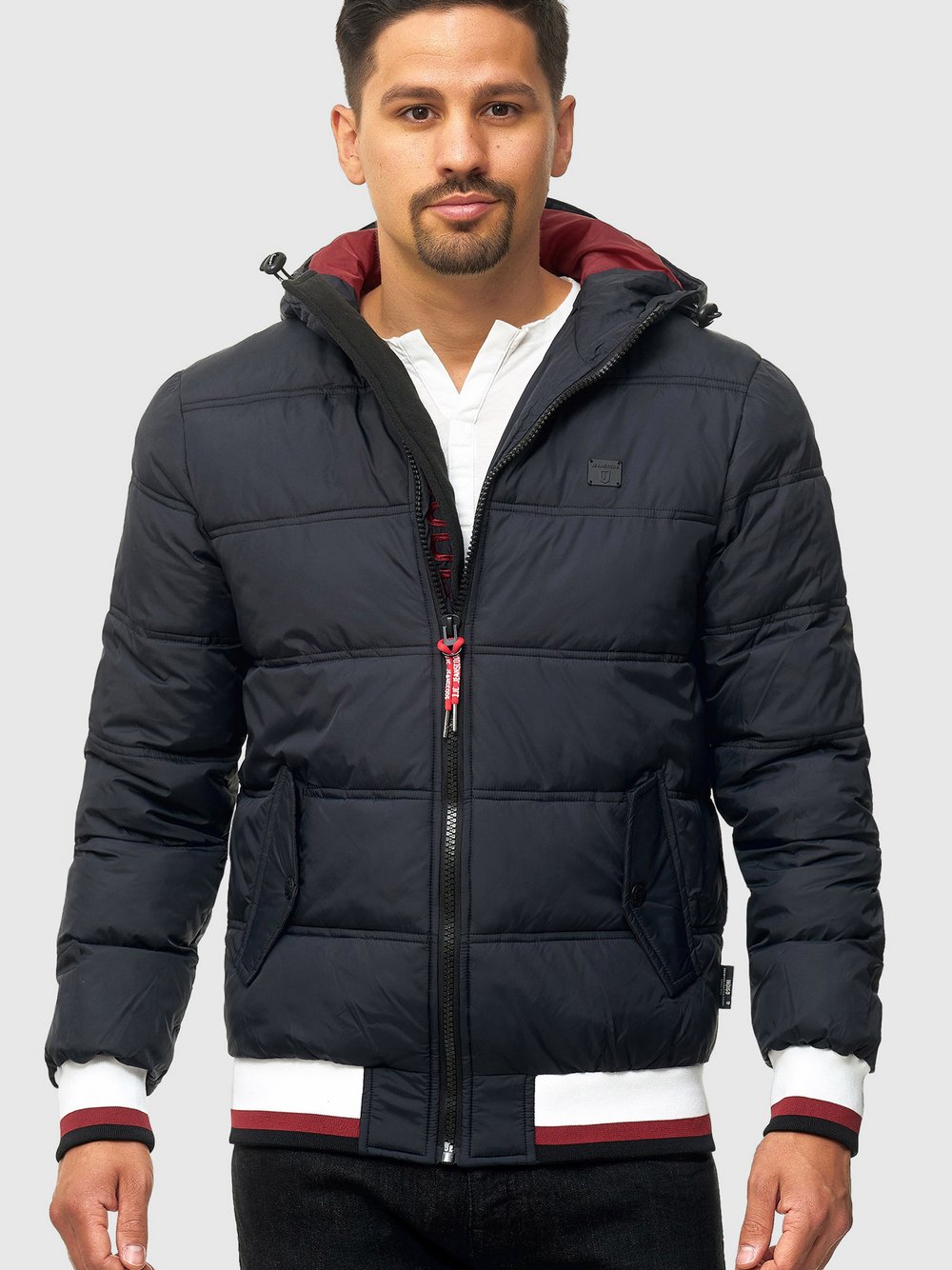 Indicode Winterjacke Herren schwarz, XL