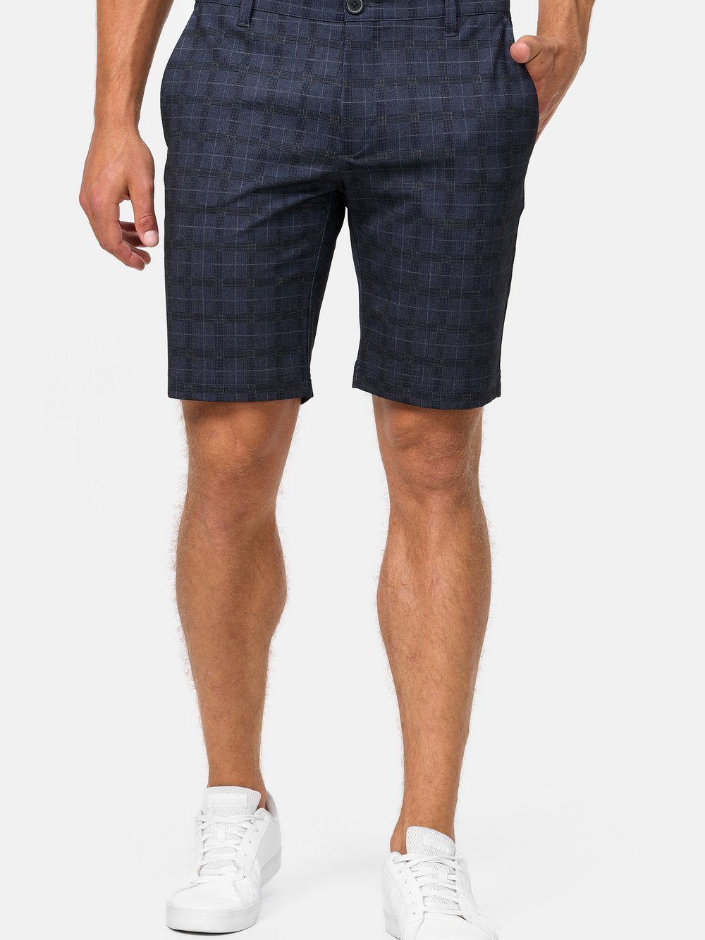 Indicode Shorts Chino Herren blau, XXL