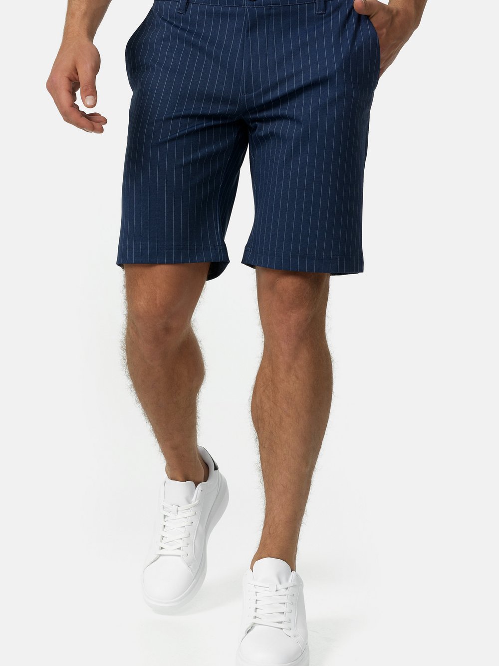 Indicode Shorts Chino Herren blau, XL