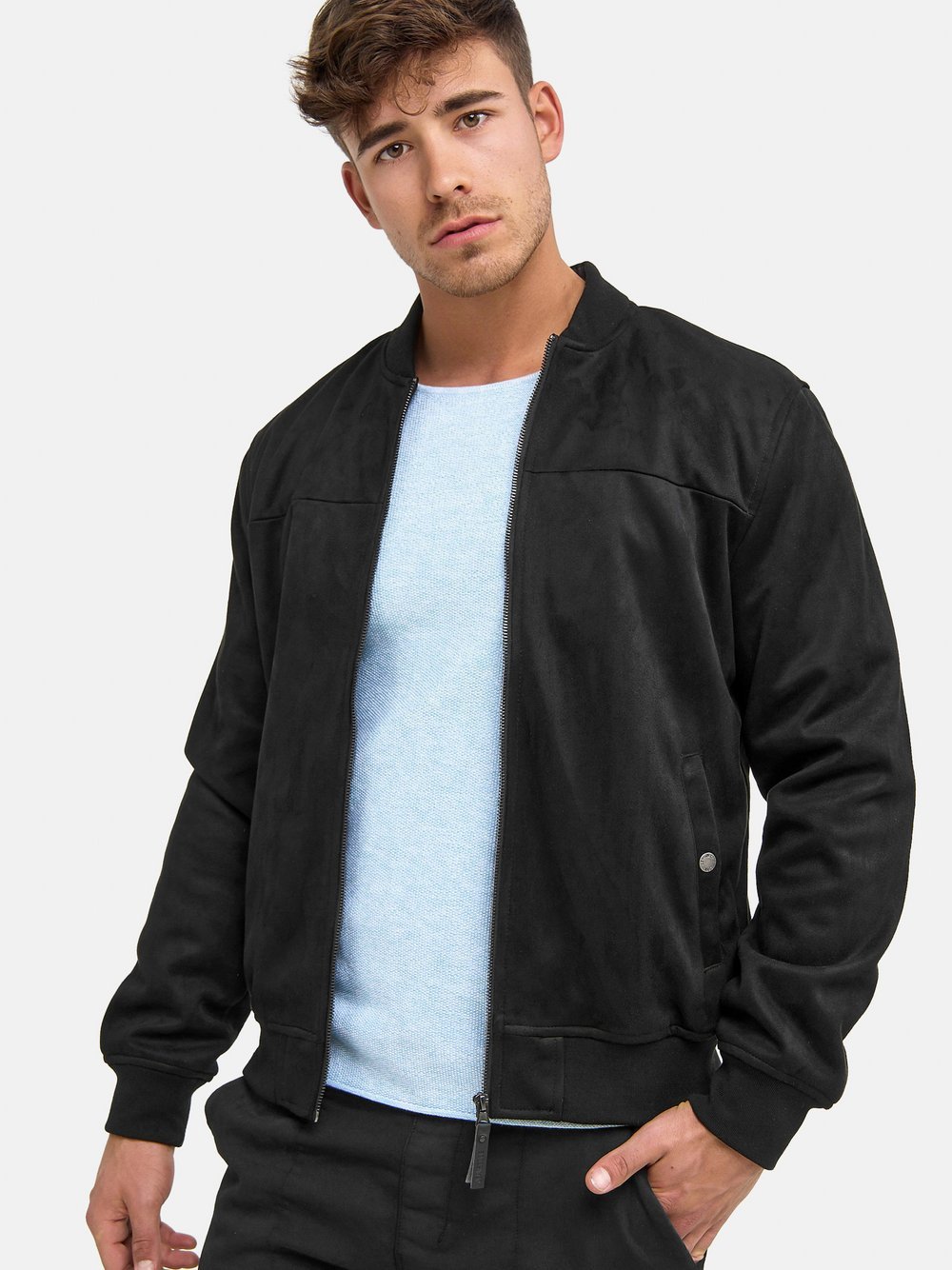 Indicode Übergangsjacke Herren schwarz, M