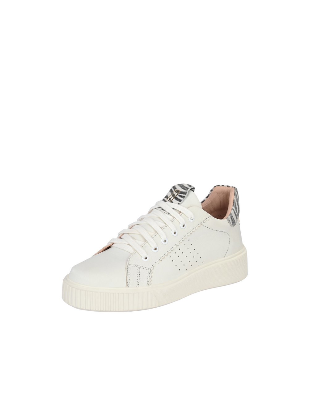 Crickit Sneaker Damen Leder weiß, 41