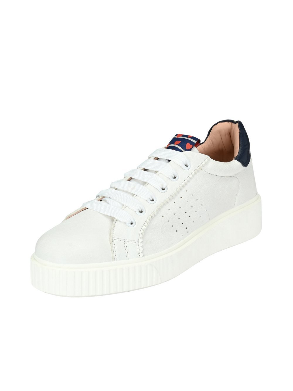 Crickit Sneaker Damen Leder weiß, 41