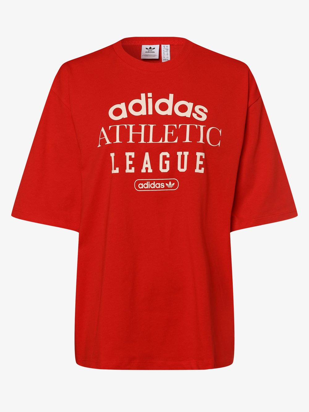 Adidas Originals - T-shirt damski, czerwony