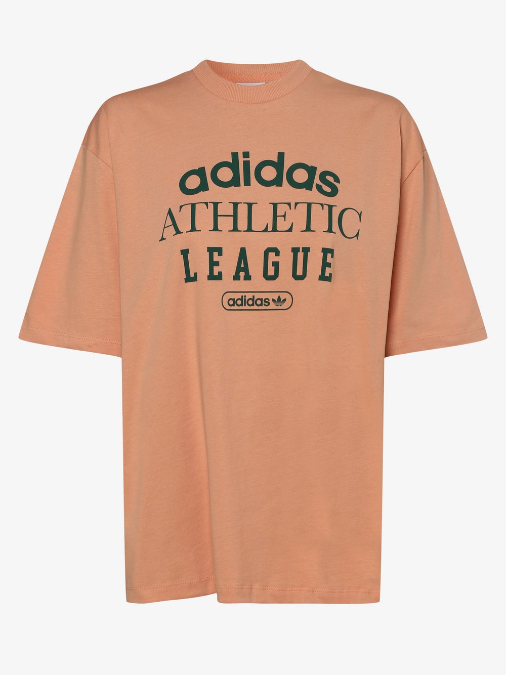 Adidas Originals - T-shirt damski, pomarańczowy