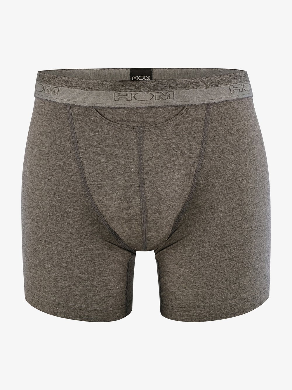 HOM Long Boxer Briefs  Herren Jersey grau, S