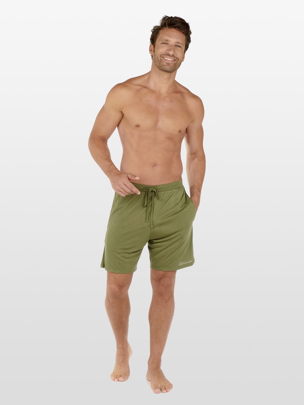 HOM Shorts  Herren Jersey mehrfarbig, S