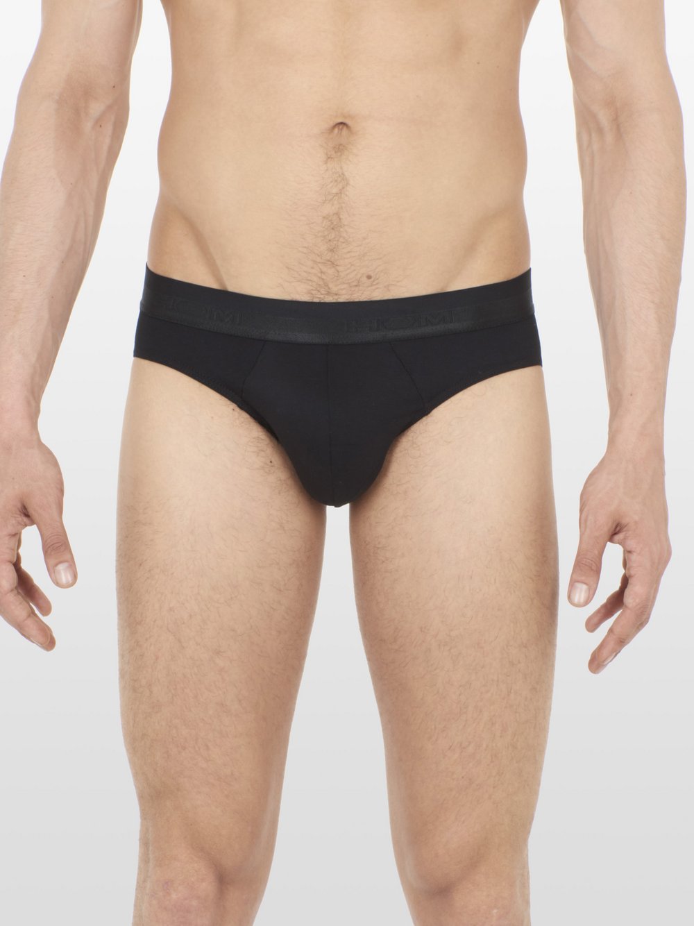 HOM Mini Briefs  Herren Jersey schwarz, L