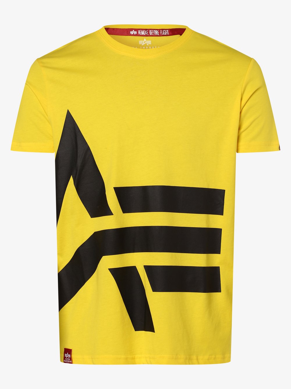 Alpha Industries - T-shirt męski, żółty