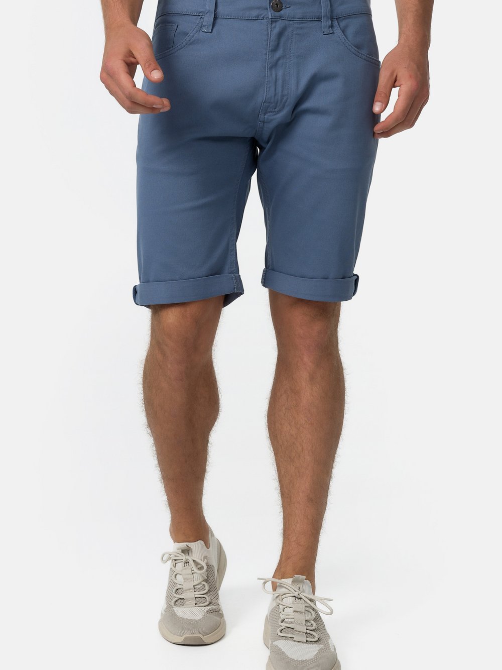 Indicode Shorts Jeans Herren Baumwolle blau, XXXL