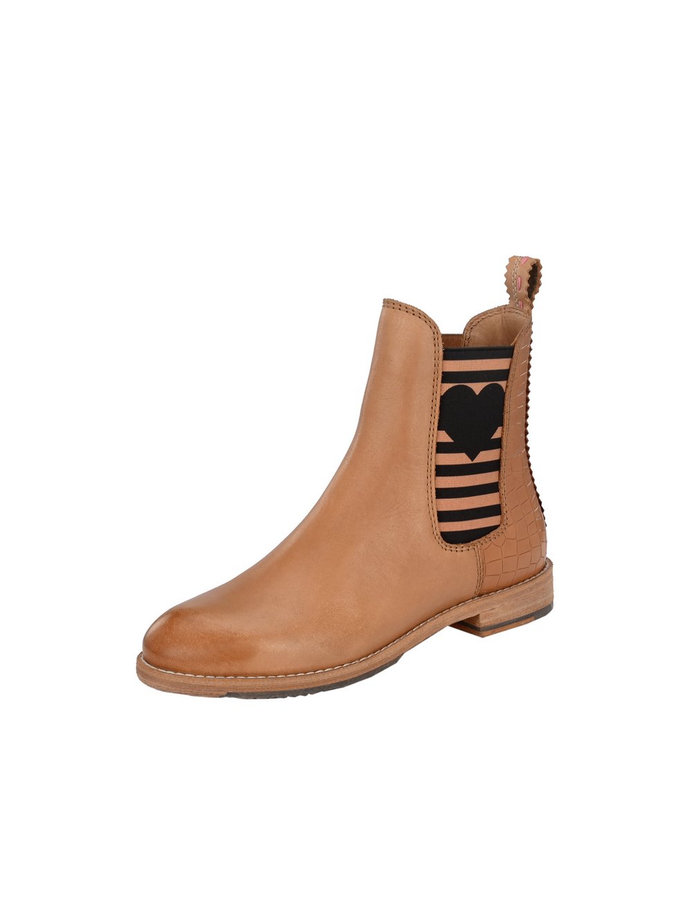 Crickit Chelsea-Boots Damen Leder braun, 37