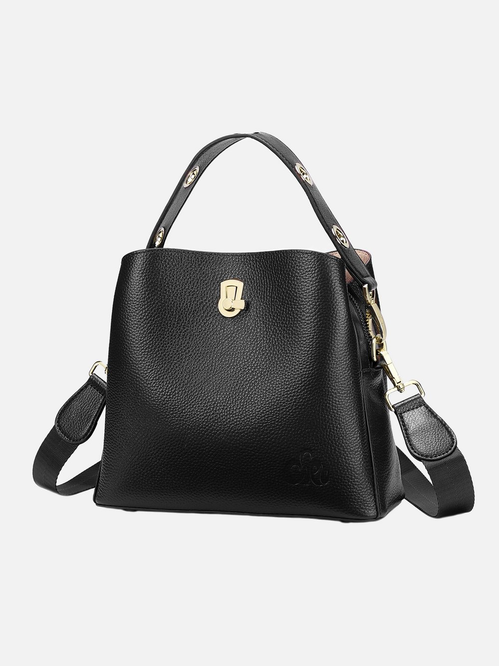C`iel Tasche Damen Leder schwarz, ONE SIZE