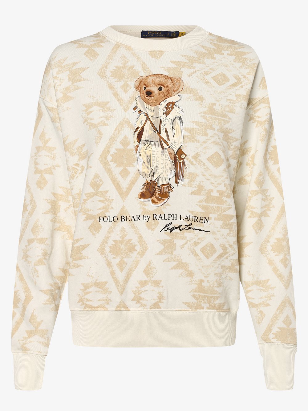 Polo Ralph Lauren - Damska bluza nierozpinana, beżowy