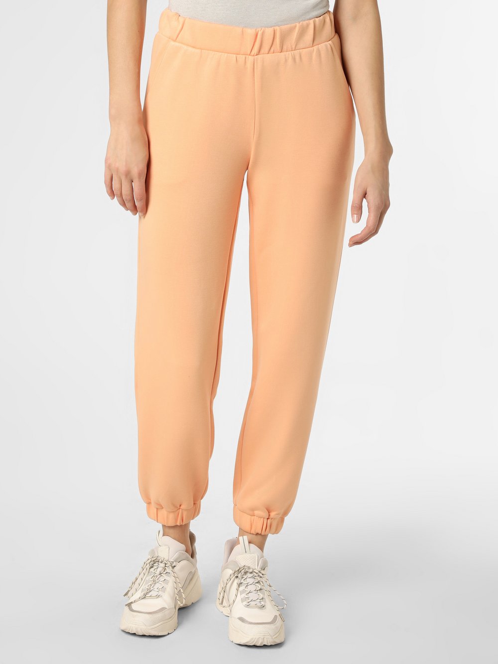 Moss Copenhagen - Damskie spodnie dresowe – Ima, pomarańczowy