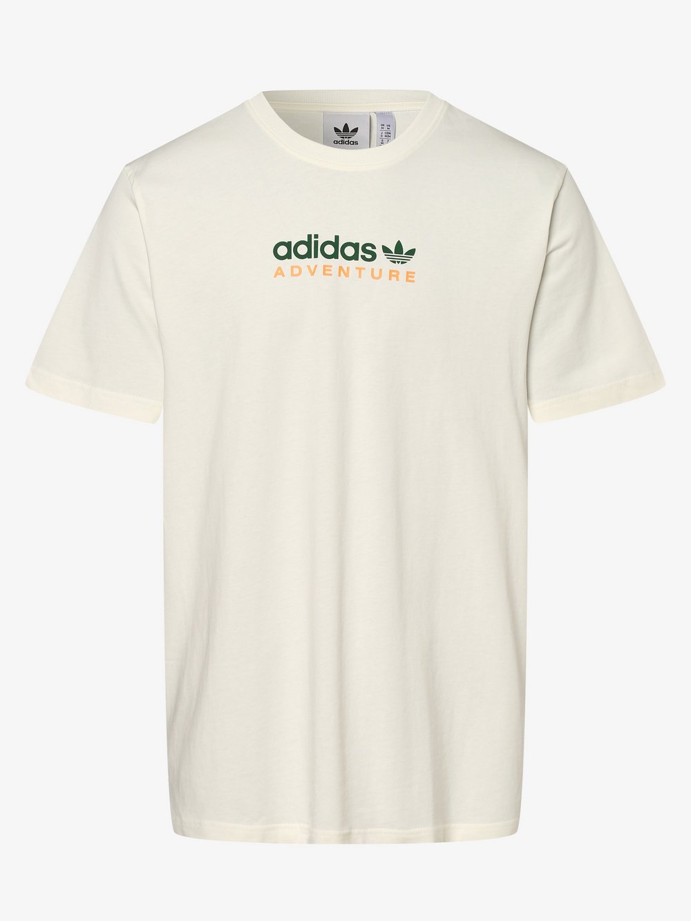 Adidas Originals - T-shirt męski, beżowy