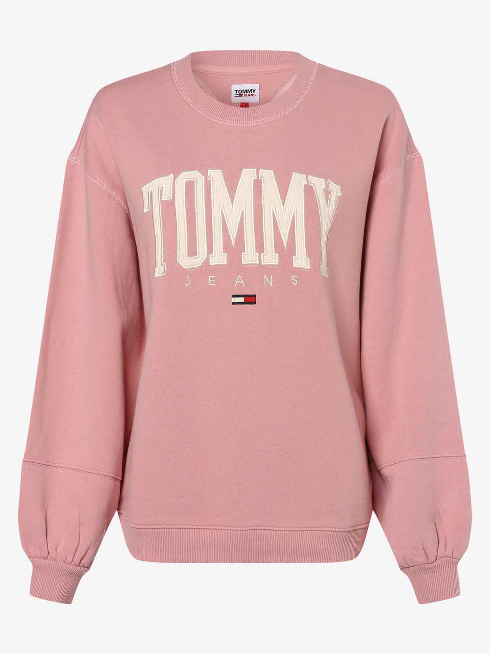Tommy Jeans - Damska bluza nierozpinana, różowy